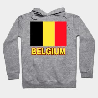 The Pride of Belgium - Belgian Flag Design Hoodie